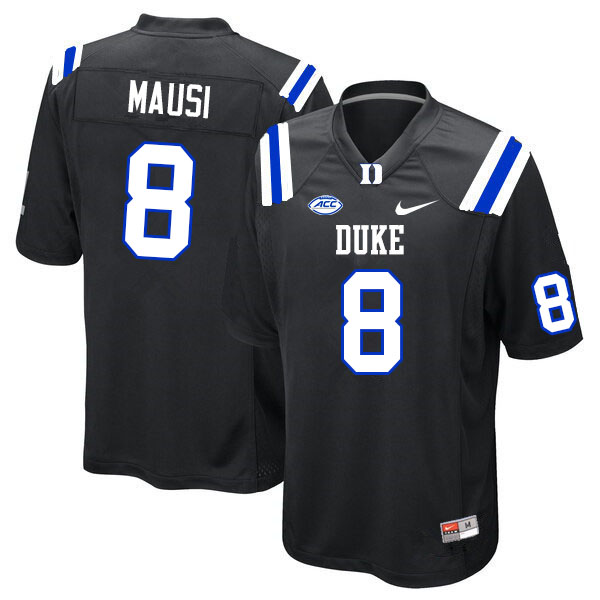 Duke Blue Devils #8 Dorian Mausi College Football Jerseys Sale-Black